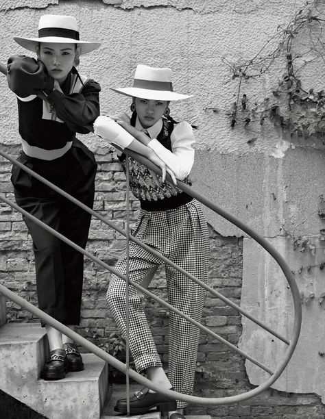 "ego creo ergo sum" Fragmentacy Teddy Girl Style, Boarding School Fashion, Editorial Couple, Paris Editorial, Teddy Girl, Teddy Boys, Vogue China, 20th Century Fashion, Vogue Spain