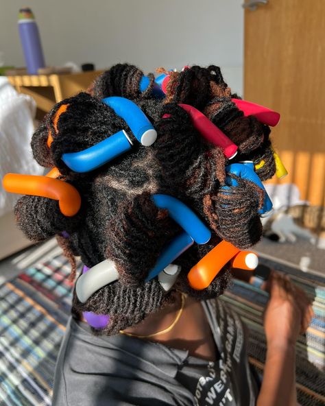 Happy texture Tuesday! I can’t wait to try this flexi rod set again! . . . . Rod Curls, Flexi Rod Curls, Flexi Rod Set, Flexi Rods, Sisterlocks, Rod Set, Locs, I Can, Texture