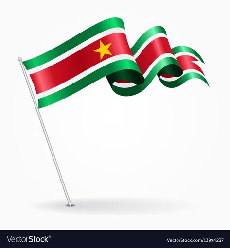 Surinamese pin wavy flag Royalty Free Vector Image Pin Icon, Wavy Flag, Flag Vector, Single Image, Free Vector Images, Png Images, Vector Images, Vector Free, Vector Illustration