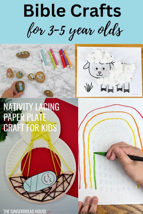 Engage your little ones with age-appropriate Bible crafts for 3-5 year olds. Explore simple activities that bring the Bible to life. Bible Story Crafts For Toddlers, Bible Study Crafts For Kids, Toddler Church Activities, Toddler Bible Activities, Toddler Sunday School Crafts, Sunday School Crafts For Toddlers, Preschool Bible Crafts Easy, Bible Crafts For Toddlers, Christian Crafts For Kids Easy