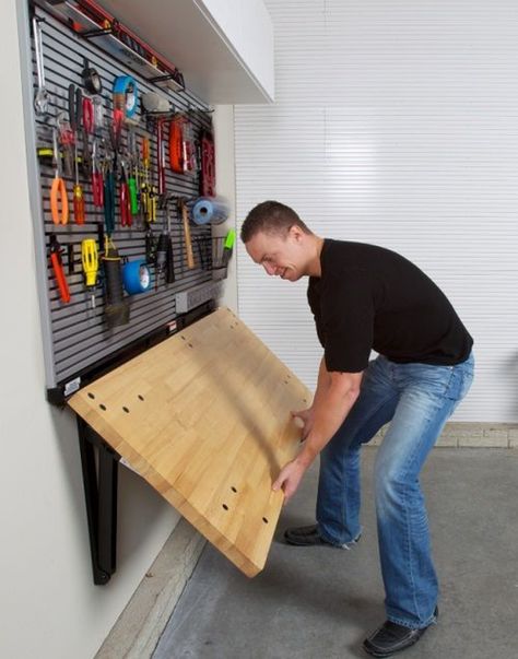 20+ Clever Ideas for a Super Organized Garage | Apartment Therapy Rifacimento Garage, Officine In Garage, Garage Organizing, Garage Organize, Garage Shed, Garage Makeover, Garage Storage Organization, Home Garage, Garage Tools