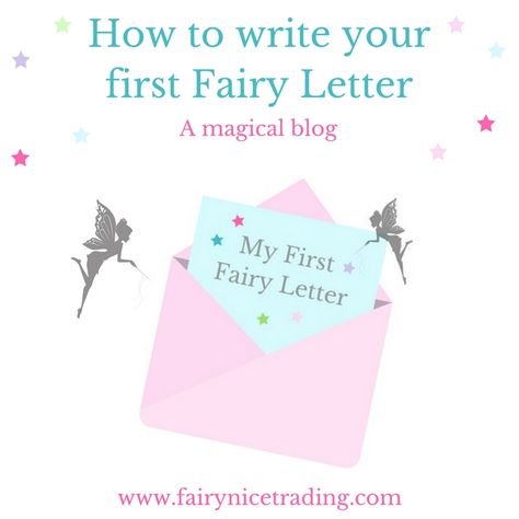 Our top tips and most magical secrets to show you how to write your first Fairy letter and set your child on a magical adventure with their new friend behind the Fairy Door. Includes free printable Fairy letter offer. Fairy Messages, Fairy Letters, Letter Borders, Door Letters, Goodbye Letter, Fairy Tale Theme, House Letters, Magical Adventure, Fairy Friends