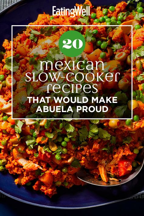 International Recipes Crockpot, Spanish Slow Cooker Recipes, Slow Cooker Taco Recipes, Dinner Party Crockpot Recipes, Mexican Food In Crockpot, Crockpot Mexican Recipes, Mexican Crockpot Recipes, Slow Cooker Posole, Pasole Recipe