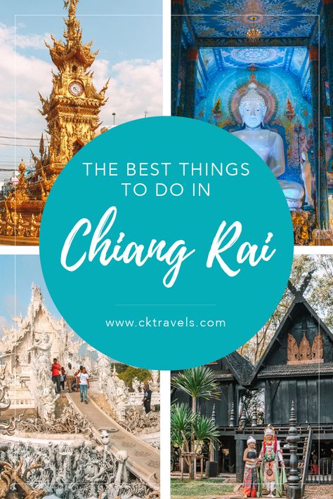 Top things to do in Chiang Rai, Northern Thailand. #thailand #chiangrai #northern #travel #guide #city #itinerary #things #best #top #eating #drinking #tours #daytrips #trips #markets #temples Thailand Activities, Thailand Destinations, Thailand Travel Destinations, Thailand Adventure, Thailand Vacation, Thailand Travel Tips, Thailand Travel Guide, Visit Asia, Backpacking Asia