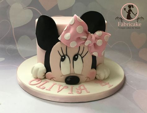 Minnie Mouse Birthday Cake Ideas, Minnie Mouse Pasta, Minnie Mouse Cake Design, Ocean Birthday Cakes, Mickey Birthday Cakes, Minnie Mouse Birthday Cakes, 10 Birthday Cake, Minnie Cake, 4th Birthday Cakes