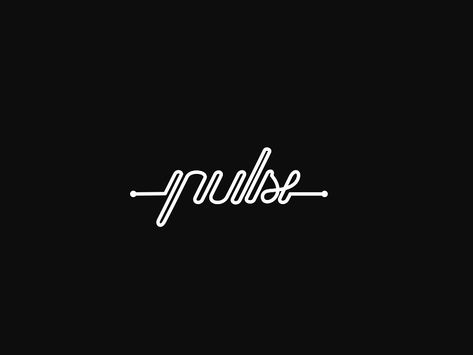 Browse thousands of Pulse Logo images for design inspiration | Dribbble Pulse Logo Design, Pulse Logo, Web Design Typography, Illustrator Design Tutorial, Illustrator Design, Media Logo, Branding Website Design, Website Branding, Logo Images