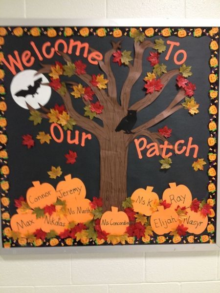 Pre-K Bulletin Board Ideas | Mrs. Sarah's Classroom Blog Halloween Bulletin Boards, Bullentin Boards, Infant Classroom, Fall Bulletin Boards, Preschool Bulletin, Preschool Bulletin Boards, Halloween Classroom, Toddler Classroom, Classroom Board