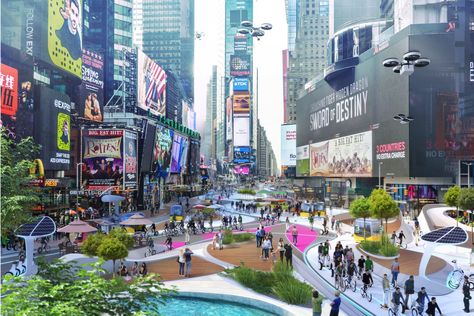 Rules of the Road for Becoming a More Bike-Dependent City | ArchDaily Future City, City Design Concept, Cycling City, City Layout, Sci Fi City, Fantasy City, Futuristic City, Modern City, City Design