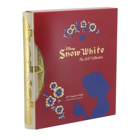 Snow White Book, Snow White Makeup, Snow White 1937, Eyeshadow Designs, Besame Cosmetics, Disney Storybook, Snow White Seven Dwarfs, Cute Eyeshadow Looks, White Eyeshadow