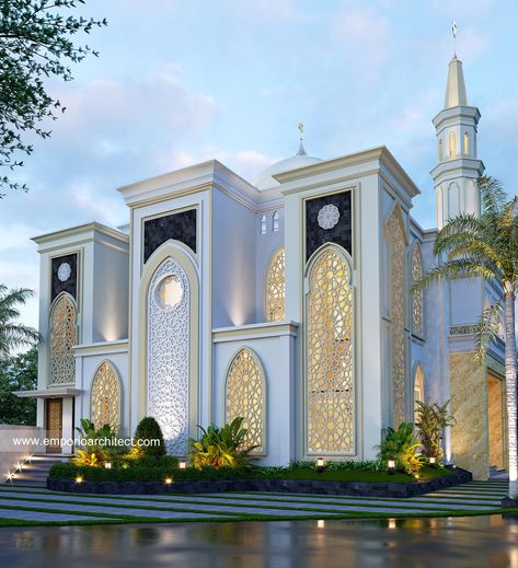 Bali Style Interior Design, Bali Style Interior, Islamic Architecture House, Interior Design Tips And Tricks, Mosque Design Islamic Architecture, Classical Villa, Muslim Prayer Room Ideas, Design Tips And Tricks, Bali Style Home