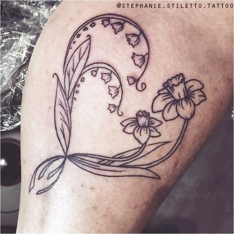 250+ Lily Tattoo Designs With Meanings (2020) Flower ideas & Symbols Flower Tattoo Daffodil, Dotwork Flower Tattoo, Tattoo Daffodil, Lilly Flower Tattoo, Stargazer Lily Tattoo, Lily Tattoo Meaning, Tiger Lily Tattoos, Lily Tattoo Design, Lily Flower Tattoos