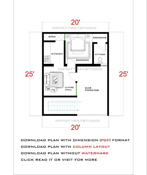 ✅✅✅✅DOWNLOAD PLAN PDF FORMAT 🆑🆑🆑CLICK READ IT OR VISIT TO DOWNLOAD #infintyraystudioplans #pinterest #floorplans #houseplans #3dplan 500 Sq Ft House Plans, 500 Sq Ft House, House Plans Modern, Jamun Recipe, Plan Floor, Indian House Plans, Indian House, Little House Plans, Small House Front Design