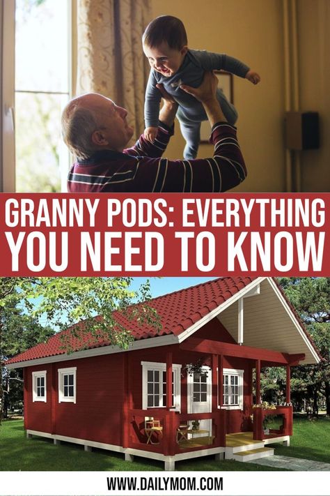 Granny Pods Backyard Cottage Floor Plans, Granny Pods Floor Plans Prefab Homes, Granny Pods Backyard Cottage, Grandma Pods, Pod Homes, Granny Pods Floor Plans, Granny Flat Plans, Small House Kits, Granny Pods