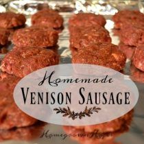 Deer Breakfast Sausage, Deer Breakfast Sausage Recipe, Venison Seasoning, Venison Meals, Venison Sausage Recipes, Breakfast Sausage Recipe, Sausage Spices, Venison Sausage, Sausage Making Recipes