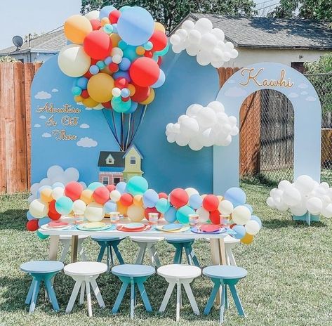 Up Birthday Party Theme Disney, Chair Rentals, Baby Birthday Decorations, Its A Boy Balloons, Adventure Is Out There, Wild One Birthday Party, 1st Birthday Party Themes, 1st Birthday Themes, 2nd Birthday Party Themes