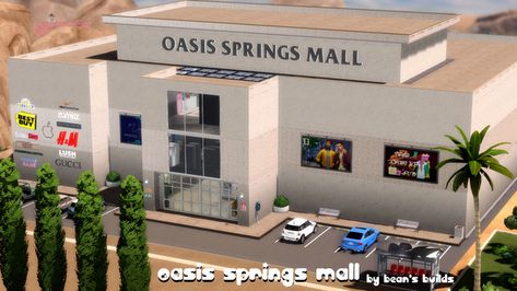 Sims 4 Oasis Springs, Oasis Springs, Lotes The Sims 4, The Sims 4 Lots, Sims 4 Cheats, Sims 4 Cc Kids Clothing, Sims 4 House Plans, Sims 4 House Building, Sims 4 Game Mods