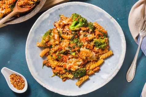 Share me on Pinterest Pasta Fusilli, Baked Pasta Dishes, Tomato Cream Sauce, Italian Comfort Food, Fusilli Pasta, Sauce Pasta, Pecorino Cheese, Broccoli Pasta, Cooking Dishes