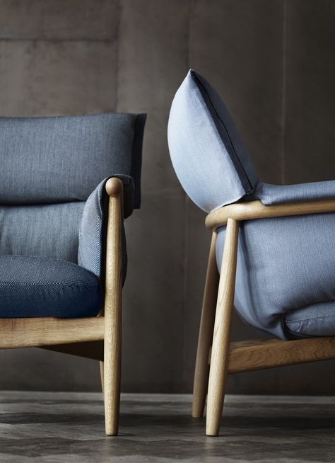 EOOS Embrace Lounge Chair. Carl Hansen, Lounge Chair Design, Scandinavian Furniture, Diy Chair, Furniture Details, Comfy Chairs, Nordic Design, Interior Furniture, Room Chairs