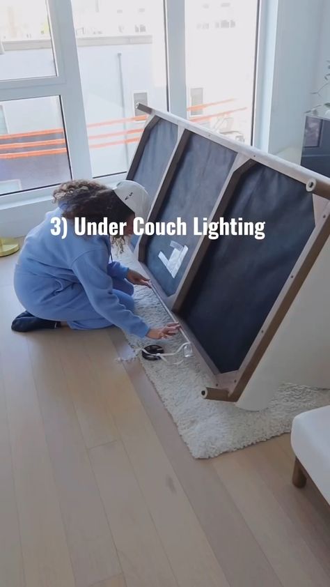 Cozy Apartment Upgrades | Renter-Friendly Finds and DIY Hacks from Amazon Lighting Ideas For Studio Apartment, Home Decor Renter Friendly, Hacks For Apartment Living, Lighting For Rental Apartment, Styling Apartment Living Room, Cute Ways To Decorate Your Apartment, How To Light Up Dark Apartment, Apartment On A Budget Decorating, Diy Apartment Lighting