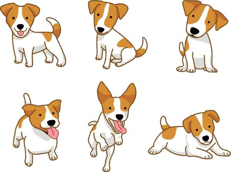 Jack Russell Clipart, Jackrussel Drawing, How To Draw Jack Russell Terrier, Jack Russell Painting, Jack Russell Illustration, Jack Russel Drawing, Jack Russell Terrier Drawing, Jack Russell Drawing, Simple Jack