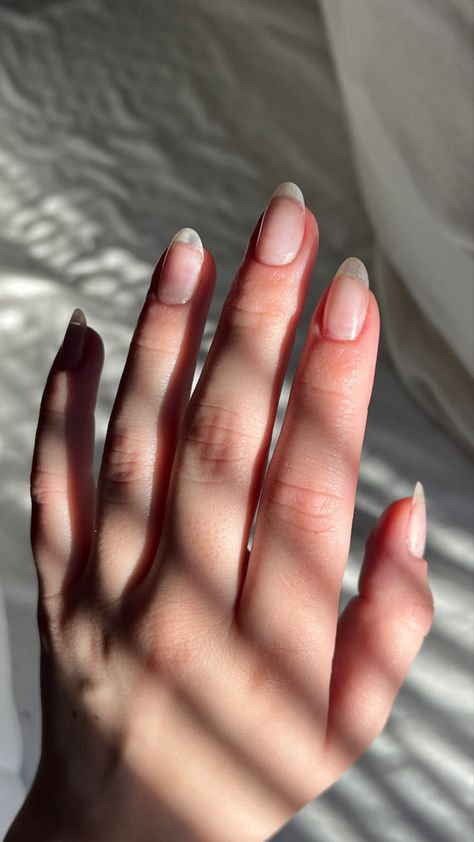 Nice Natural Nails Aesthetic, Bare Nails Aesthetic, Naturally Long Nails, Kayli Boyle, Bare Nails, Long Natural Nails, Henna Nails, Buff Nails, Elegant Nail Designs