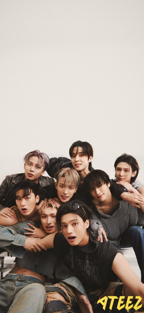 Ateez Cosmopolitan, Ateez Wallpaper, 8 Makes 1 Team, Choi San, Kpop Guys, Kpop Wallpaper, One Team, Kpop Groups, Cosmopolitan