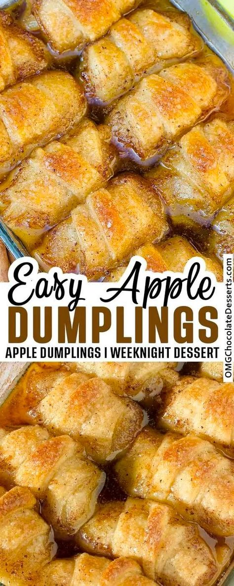 Mexican Vegetable Soup, Apple Dumplings Recipe, Easy Apple Dumplings, Apple Dumpling Recipe, Apple Dumpling, Comfort Food Desserts, Retro Desserts, Apple Recipes Easy, Apple Dumplings