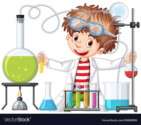 Science Cartoon Drawings, Scientist Picture, Cartoon Scientist, Lab Illustration, Scientist Cartoon, Science Lab Decorations, Drawing Pictures For Kids, Stem Projects For Kids, Wall Drawings