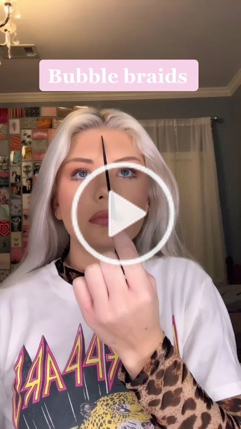 348.7K Likes, 2.3K Comments. TikTok video from GRACE : ) (@grace.williams01): "Bubble braids :))) #hair #hairtutorial #bubblebraids #hairstyle #tutorial #fyp #foryou". Bubble braids . Paparazzi. 90s Grunge Hair, Bubble Braid, Strawberry Blonde Hair Color, Short Grunge Hair, Bubble Braids, Hair Color Underneath, Faux Locs Hairstyles, Easy Hairstyles For Medium Hair, Hair Streaks