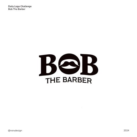 Bob The Barber Logo Day 13 of @dailylogochallenge Promp: Barbershop What do you think about this logo? 📲Contact me if you want a logo or branding TAGS #dailylogochallenge #dailylogo #logos #logodesigner #branddesign #logodesigns #logo #brand #branding #brandidentity #logomaker #logoinspirations #behance #diseñologo #designinspiration #diseñografico #logoinspiration #logotype #logotipos Barbershop Logo, Barber Logo, The Barber, Logo Maker, A Logo, Logo Inspiration, Barber Shop, Brand Identity, You Think