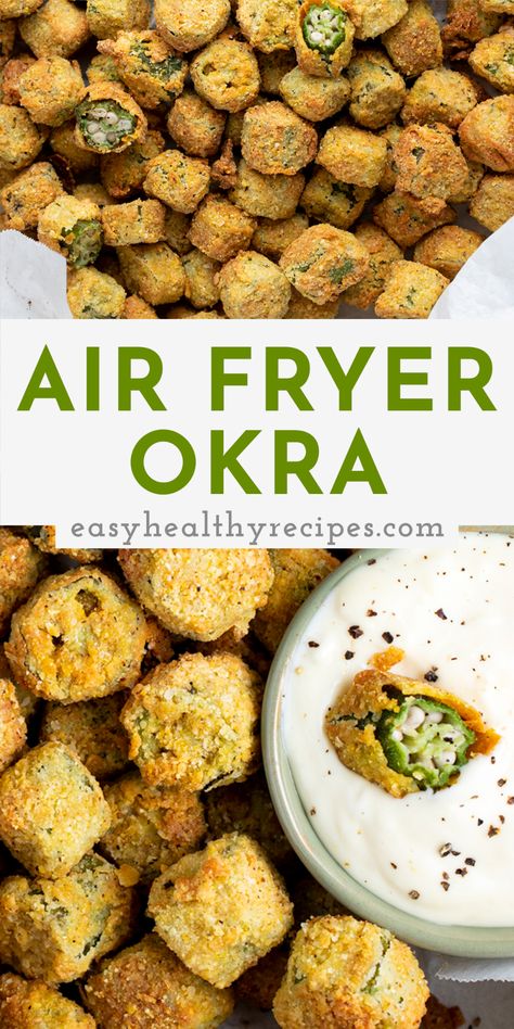 Cooking Okra, Air Fryer Okra, Napolitana Sauce, Healthy Crunchy Snacks, Frozen Okra, Fresh Okra, Crispy Polenta, Fried Okra, Okra Recipes