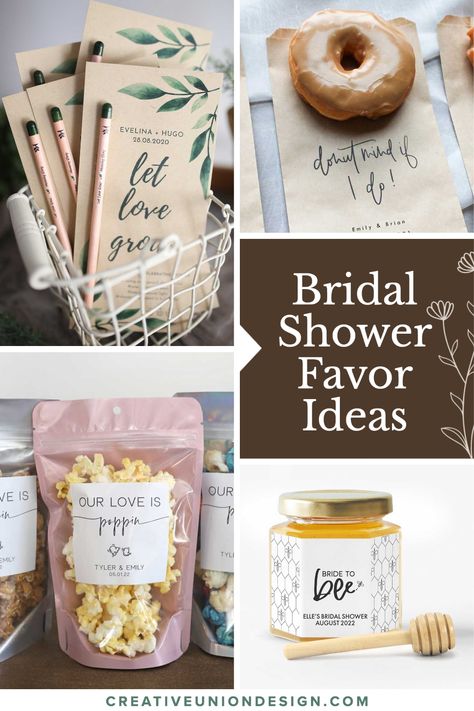 Brunch Bridal Shower Favors Gifts, Brunch Shower Favors, Lip Balm Party Favors Gift Ideas, Bridal Shower Favours Ideas, Cute Bridal Shower Gifts For Guests, Donut Bridal Shower Favors, Body Scrub Favors, Bridal Shower Ideas Gifts Favor Bags, Bride Shower Favors