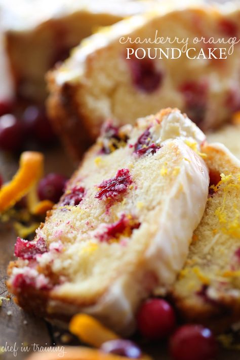 Orange and Cranberry are such wonderful flavors, especially during the winter and holiday months. I recently made a Lemon Blueberry Pound Cake that has been tried by many of you wonderful readers. It continues to win countless rave reviews for its delicious flavor and moistness. One of my Facebook viewers suggested doing an orange and … Cranberry Pound Cake, Cranberry Orange Pound Cake, Lemon Blueberry Pound Cake, Orange Pound Cake, Cranberry Recipes, Cranberry Orange, Pound Cake Recipes, Food Cakes, Holiday Baking