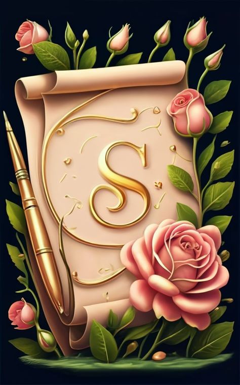 Fancy Letter S, S Letter Images, Eid Card Designs, Letter Art Design, Wallpaper Iphone Love, Glittery Wallpaper, Birthday Collage, Beautiful Night Images, Beautiful Butterflies Art