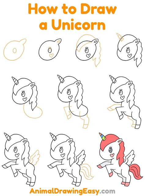 How to Draw a Unicorn Step by Step #Unicorn #UnicornDrawing #EasyArtwork #Art #UnicornDrawing #HowtoDrawaUnicorn #JumpingUnicorn How To Draw A Unicorn Step By Step, Easy Draw Unicorn, How To Draw A Unicorn, Mini Unicorn Drawing, How To Draw A Unicorn Easy Kids, Unicorn Drawing Easy, Cartoon Unicorn Drawing Easy, Unicorn Doodles, Unicorn Sketch Easy