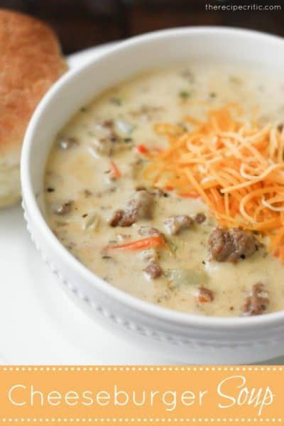 Cheeseburger Crockpot, Hamburger Crockpot, Soup Cheeseburger, Soup Hamburger, Cheese Burger Soup Recipes, Cheeseburger Soup, Fall Soup Recipes, Fall Soups, Easy Soups