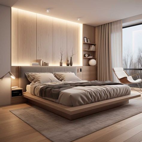 Neutral Master Bedrooms With Pop Of Color, Japandi Bedroom, Bedroom 2024, Luxury Room, 2024 Ideas, Modern Luxury Bedroom, Luxury Bedroom Design, Luxurious Hotel, Bloxburg Ideas