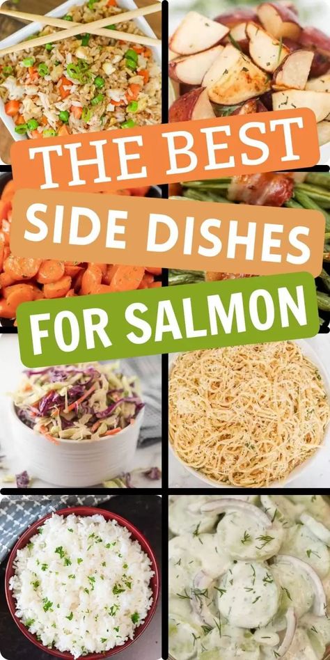 What To Eat With Salmon Patties, Sides For Baked Fish, Salmon Dinner Ideas Sides, Best Sides For Salmon, Sides For Salmon, What To Serve With Salmon, Side Dishes For Fish, Side Dishes For Salmon, Best Salmon