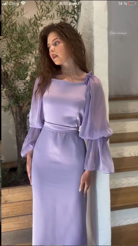 Elegant Fitted Dresses, Modest Prom Dresses With Sleeves Classy, Silk Dress Long Classy, Long Elegant Dresses Classy, Modest Silk Dress, Modest Fancy Dresses, Silk Modest Dress, Pretty Modest Dresses, Elegant Modest Dresses