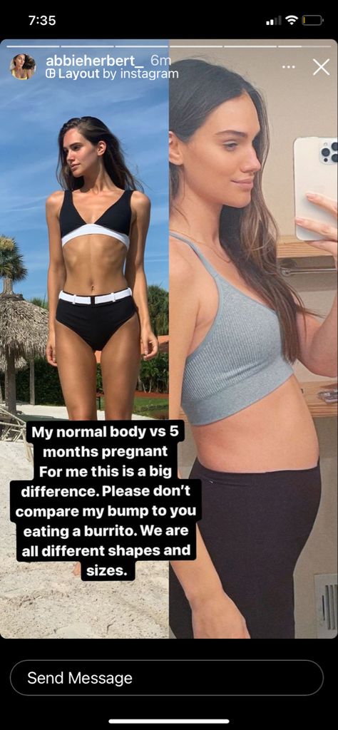 Abbie Herbert, 5 Months Pregnant, Normal Body, Dont Compare, 5 Months, Quick Saves