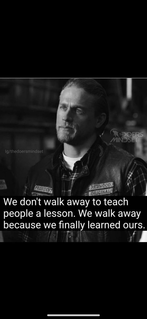 Jax Teller Quotes, Charlie Sons Of Anarchy, Sons Of Anarchy Quotes, Sons Of Arnachy, Jax Sons Of Anarchy, Anarchy Quotes, Gangsta Quotes, Jax Teller, Charlie Hunnam