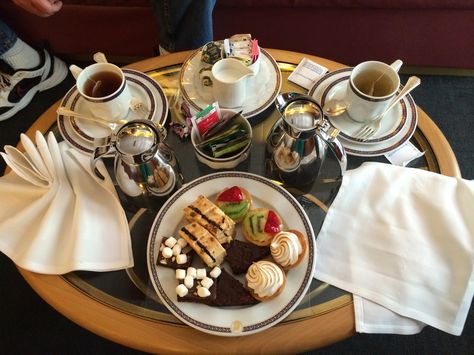 High tea on our cruise aboard Holland America - Oosterdam. Cruise Excursions, Alaskan Cruise, Holland America, Travel Info, High Tea, Holland, Ships, Tea, Travel