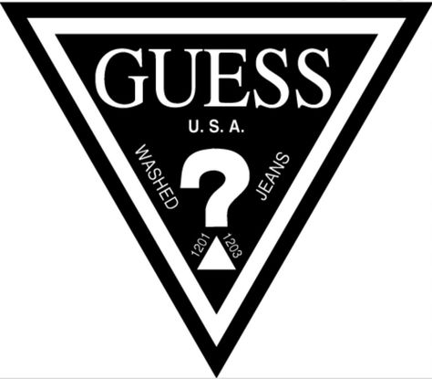 Guess Logo Design, Guess Fashion, Funny Logo, Perfume Jewelry, Clothing Brand Logos, Dry Skin On Face, Fashion City, Guess Logo, Funny Decals