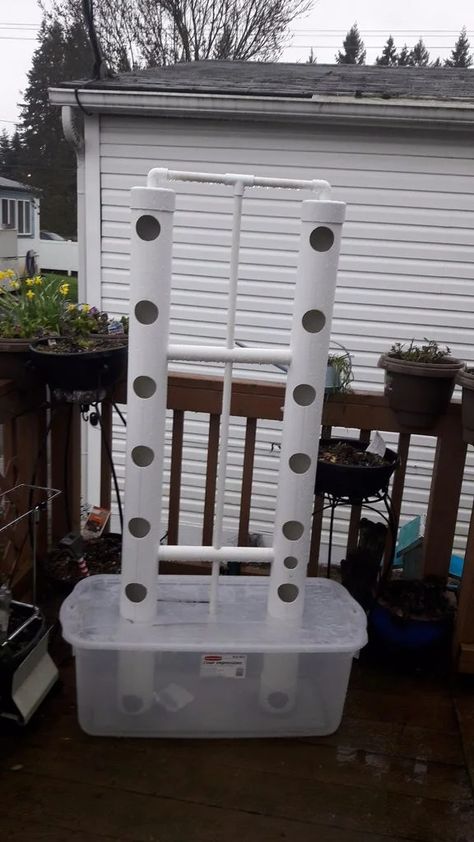 Diy Hydroponic Garden Indoor Pvc, Diy Aeroponics System, Diy Hydroponic Tower Garden, Aeroponic Gardening Diy, Vertical Hydroponic System, Small Hydroponics System, Hydroponics Tower Diy, Pvc Tower Garden Diy, Mason Jar Plants Diy