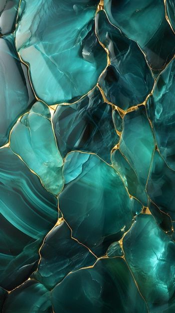 Premium Photo | Abstract marble background ai wallpaper Green Effect Background, Jewel Background, Green Gold Background, Marble Wallpapers, Marble Texture Seamless, Gold Abstract Wallpaper, Background Green, Background Ideas, Action Painting