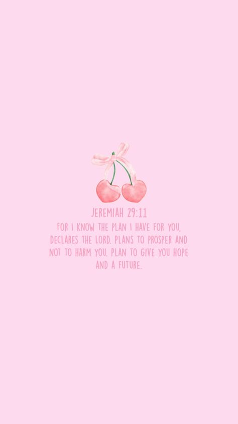 Jeremiah 29 11 Wallpapers, Bible Verses Phone Wallpaper, Pink Wallpaper Ipad, Jeremiah 29, Ipad Wallpaper, Pink Wallpaper, Phone Wallpaper, Verses, Bible Verses