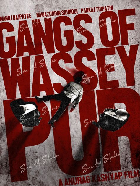 Gangs Of Wasseypur Model Poster Design, Brad Pitt Leonardo Dicaprio, Gang Star, Gangs Of Wasseypur, Documentary Poster, Modeling Reference, Nawazuddin Siddiqui, Printable Wall Collage, Cafe Wall Art