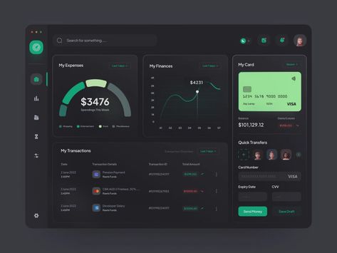 Banking Dashboard, Computer Science Projects, Digital Banking, Digital Dashboard, Computer Desk Setup, Data Visualization Design, App Interface Design, Dashboard Ui, Game Interface