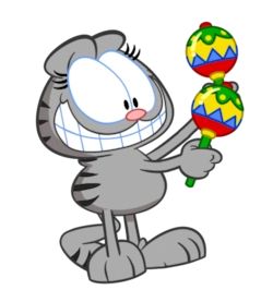 Nermal Garfield Icon, Nermal Garfield, Garfield Characters, Garfield Cat, Moon Book, Awesome Sauce, Sailor Moon, Smiley, Cute Cats