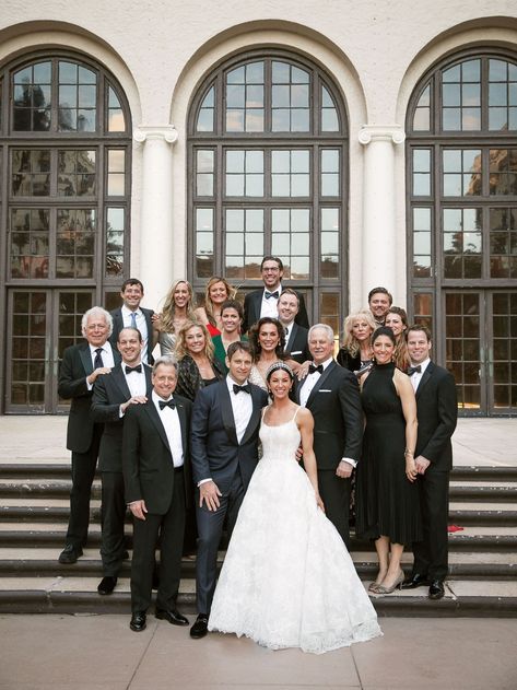 Full Body Wedding Photo, Formal Wedding Family Portraits, Bride And Groom With Family Photos, Black Family Wedding Photos, Wedding Photo With Family, Formal Family Wedding Photos, Large Group Wedding Photos, Family Formals Wedding, Wedding Photoshoot Ideas Family